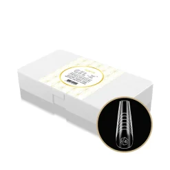 Apres French Manicure Gel-X Tips - Sculpted Coffin Long (330 pcs)