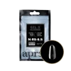 Apres Gel-X Refill Tips Natural Round Short - Size 6.5, 50 pcs.