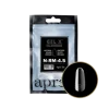 Apres Gel-X Refill Tips Natural Round Medium - Size 4.5, 50 pcs.