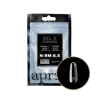 Apres Gel-X Refill Tips Natural Round Medium - Size 6.5, 50 pcs.