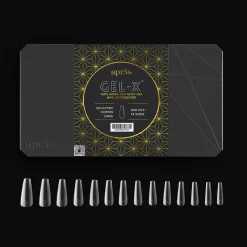 Apres Gel-X Sculpted Coffin Long Box of Tips 2.0, 600 pcs.