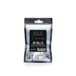 Apres Individual Tips - Natural Square Long #2
