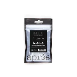 Apres Individual Tips - Natural Square Long #7