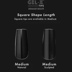Aprés Gel-X Tips - Sculpted Square Medium