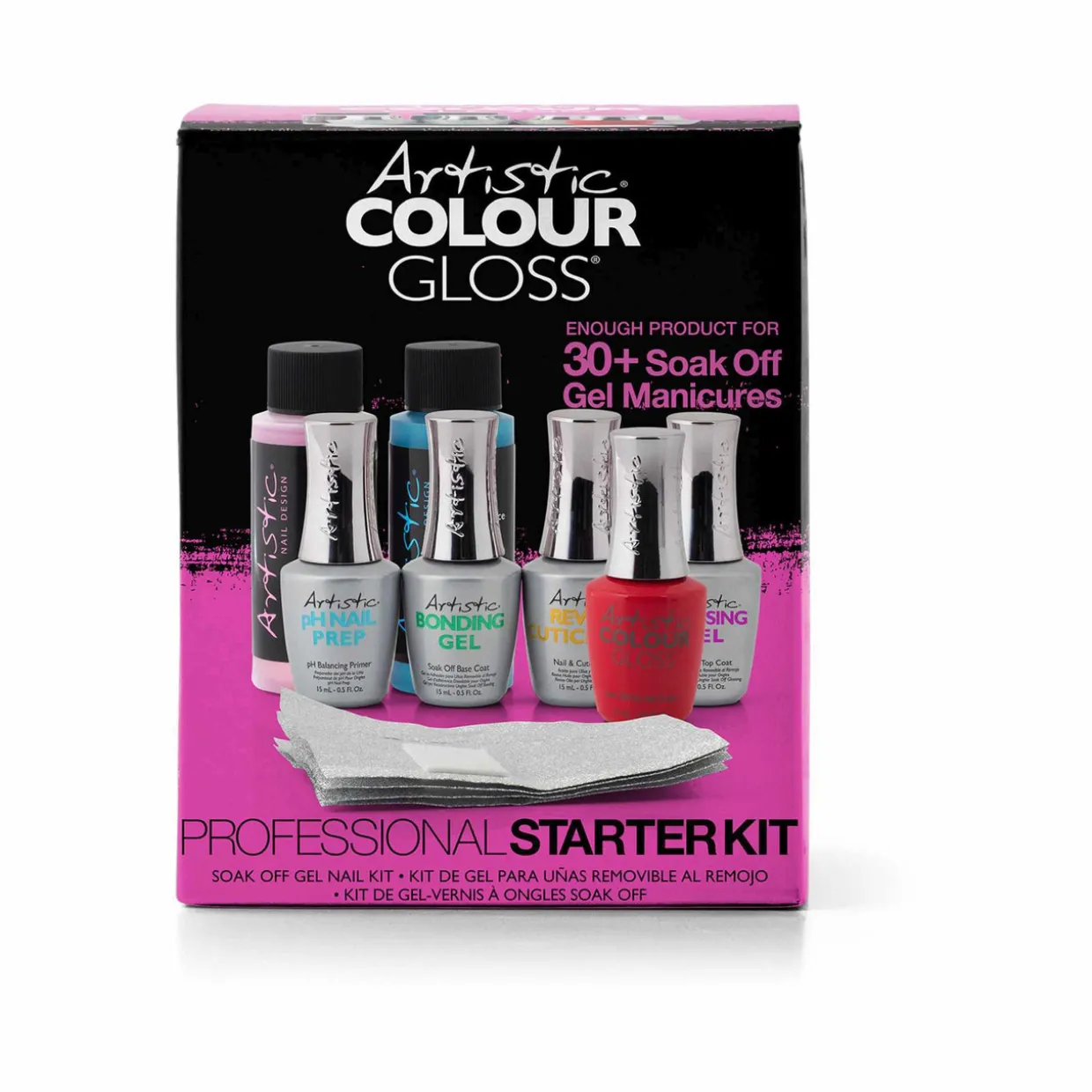 Artistic Nail Design Colour Gloss Starter Kit