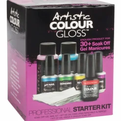 Artistic Nail Design Colour Gloss Starter Kit