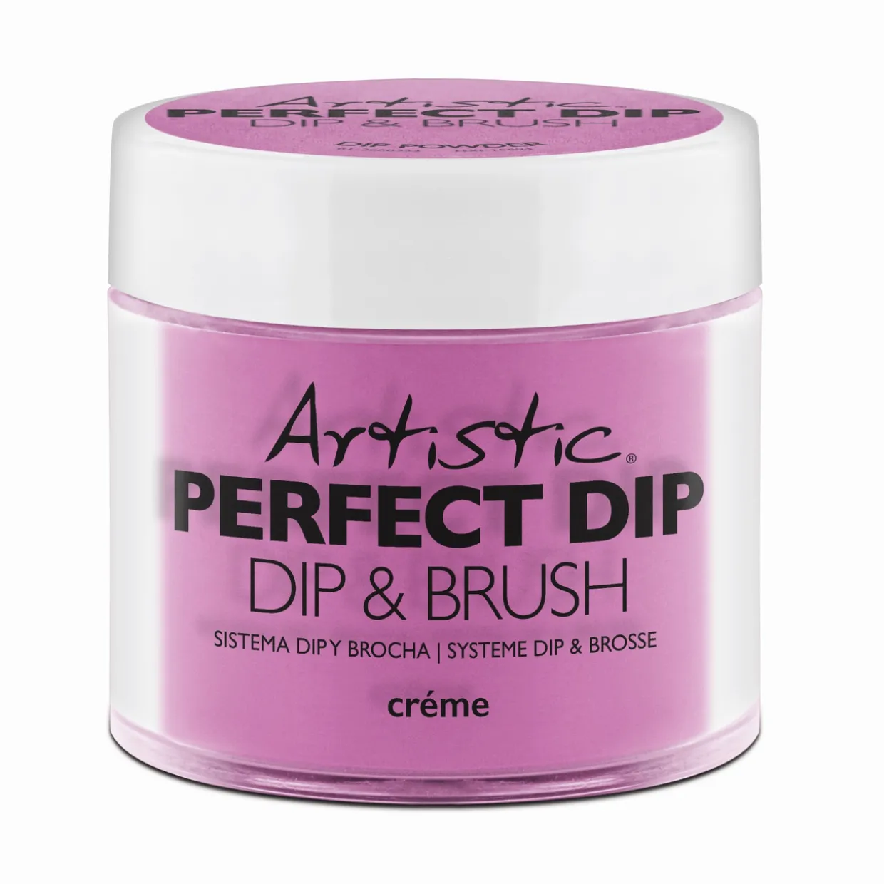 Artistic Nail Design "Cut To The Chase", Perfect Dip, Light Purple/Pink Crème