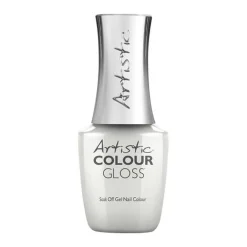 Artistic Nail Design "Dazzling Daydream" - White Shimmer Gel Polish, 15mL | .5 fl oz