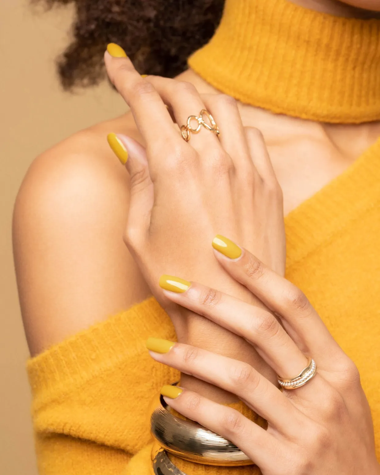 Artistic Nail Design "Watch Me", Colour Gloss Soak-Off Gel Polish, Marigold Crème