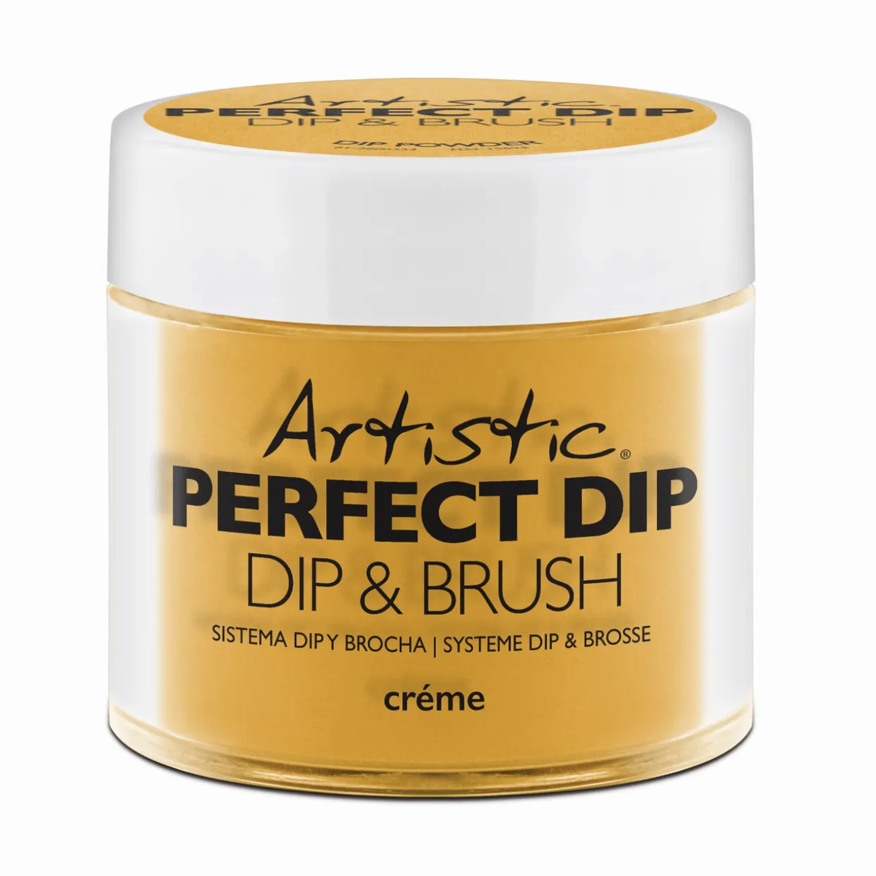 Artistic Nail Design "Watch Me", Perfect Dip, Marigold Crème
