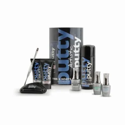 Artistic Pink & White Kit - Includes White & Pink Puttys, Shaping Liquid, Nail Prep, Bonding Gel, Sealer, Tool & Keys