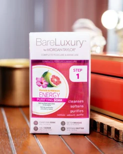 BareLuxury Energy Pomelo & Hibiscus 4 Pack - Includes 1 Each Of Soak, Masque, Scrub, Massage Butter Case Pack of 48
