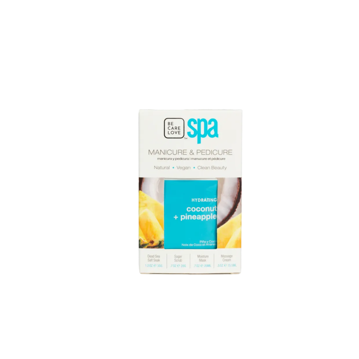 BCL Spa Coconut + Pineapple 4-step Packet Box
