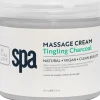 BCL SPA Massage Cream Tingling Charcoal, 16 oz.