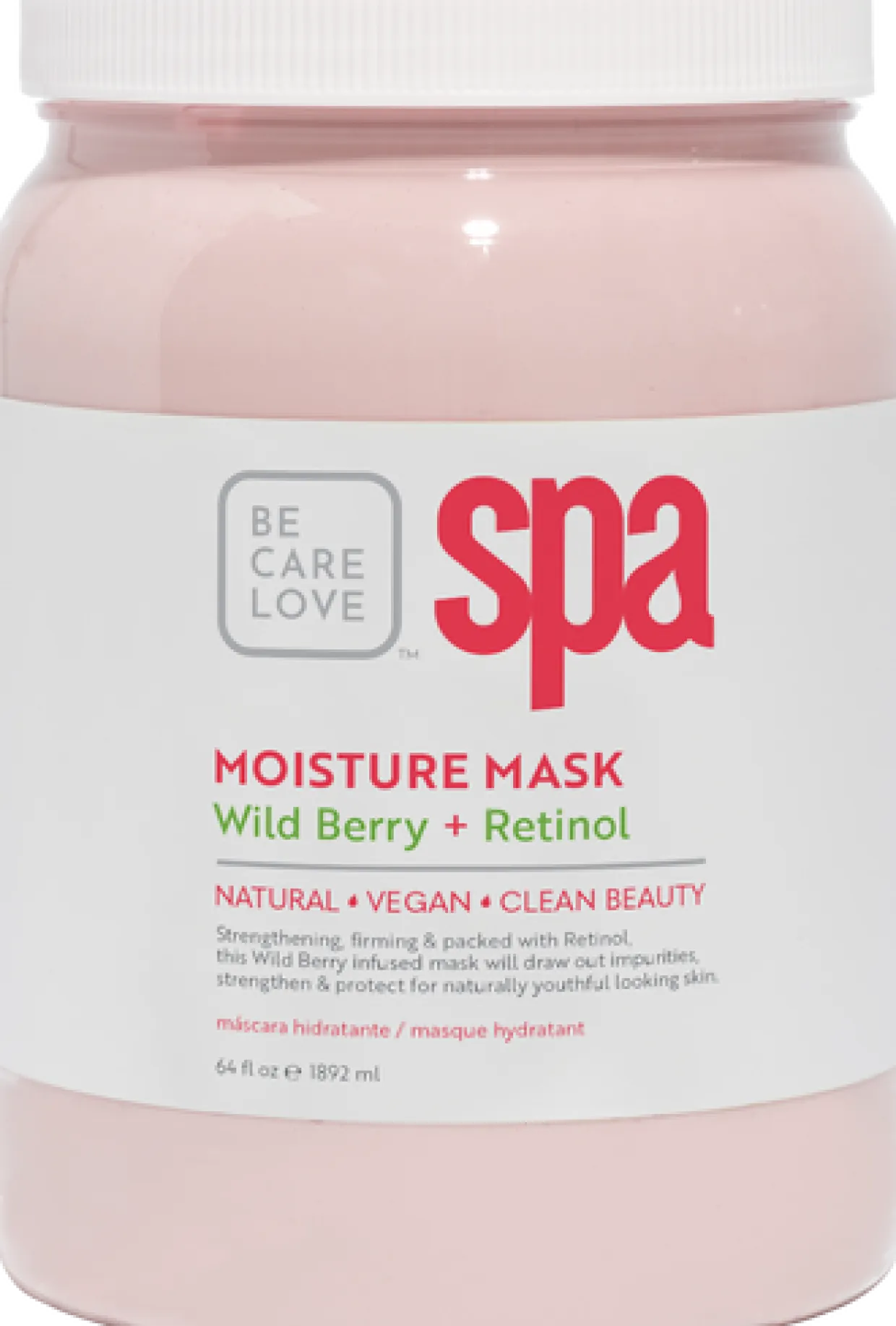 BCL SPA Moisture Mask Wild Berry + Retinol, 64 oz.