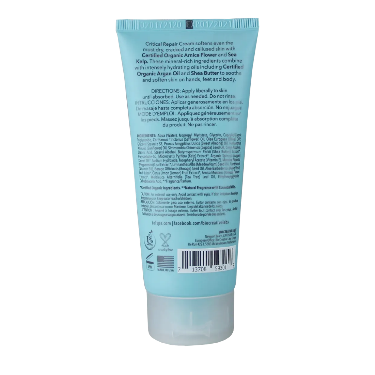 BCL Critical Repair Cream - Original Sea Kelp (3 oz)