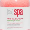 BCL SPA Dead Sea Salt Soak Wild Berry + Retinol, 64 oz.