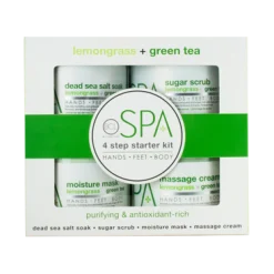 BCL SPA Lemongrass + Green Tea 4 Step Starter Kit