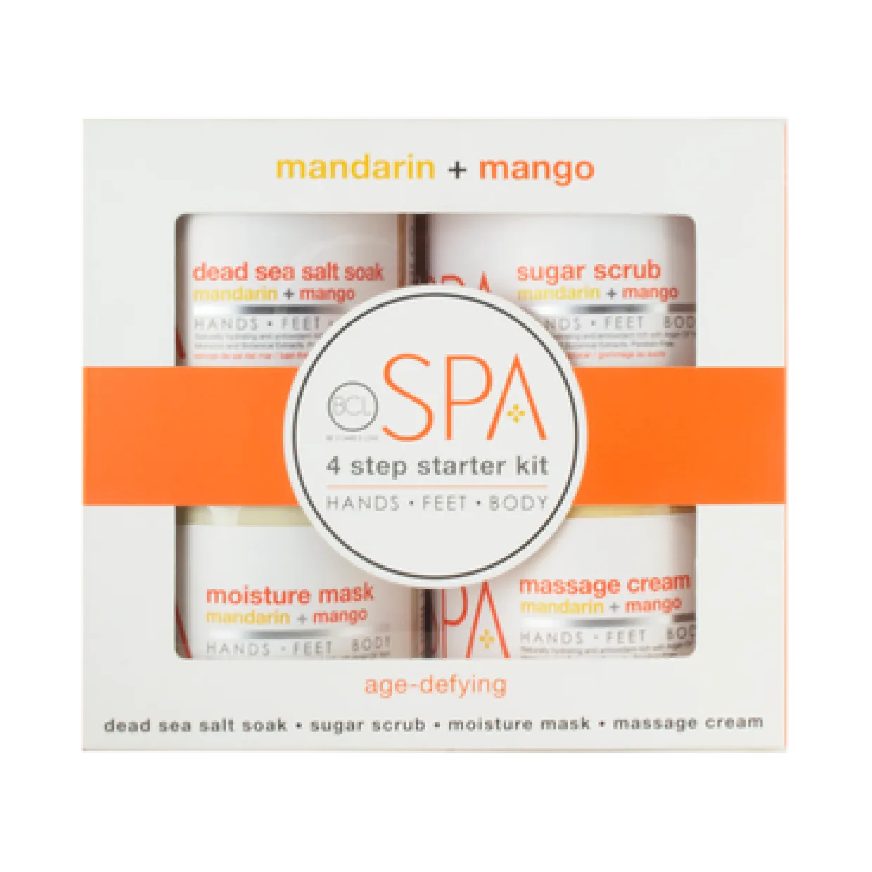 BCL SPA Mandarin + Mango 4 Step Starter Kit