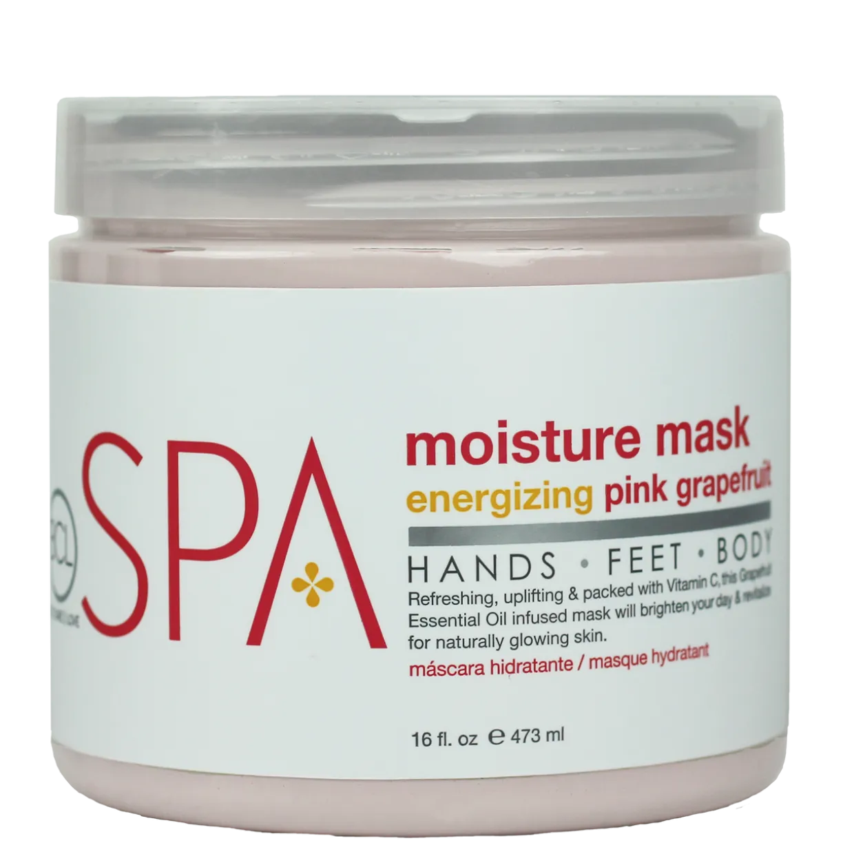 BCL SPA Moisture Mask Energizing Pink Grapefruit, 16 oz.