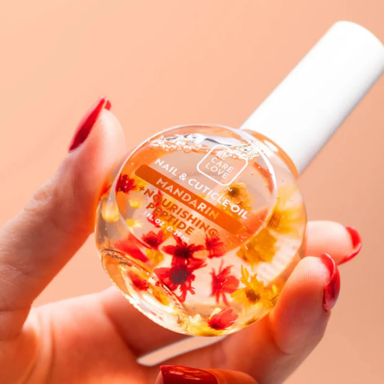 BCL Spa Nourishing Peptide Nail & Cuticle Oil, Mandarin Scented