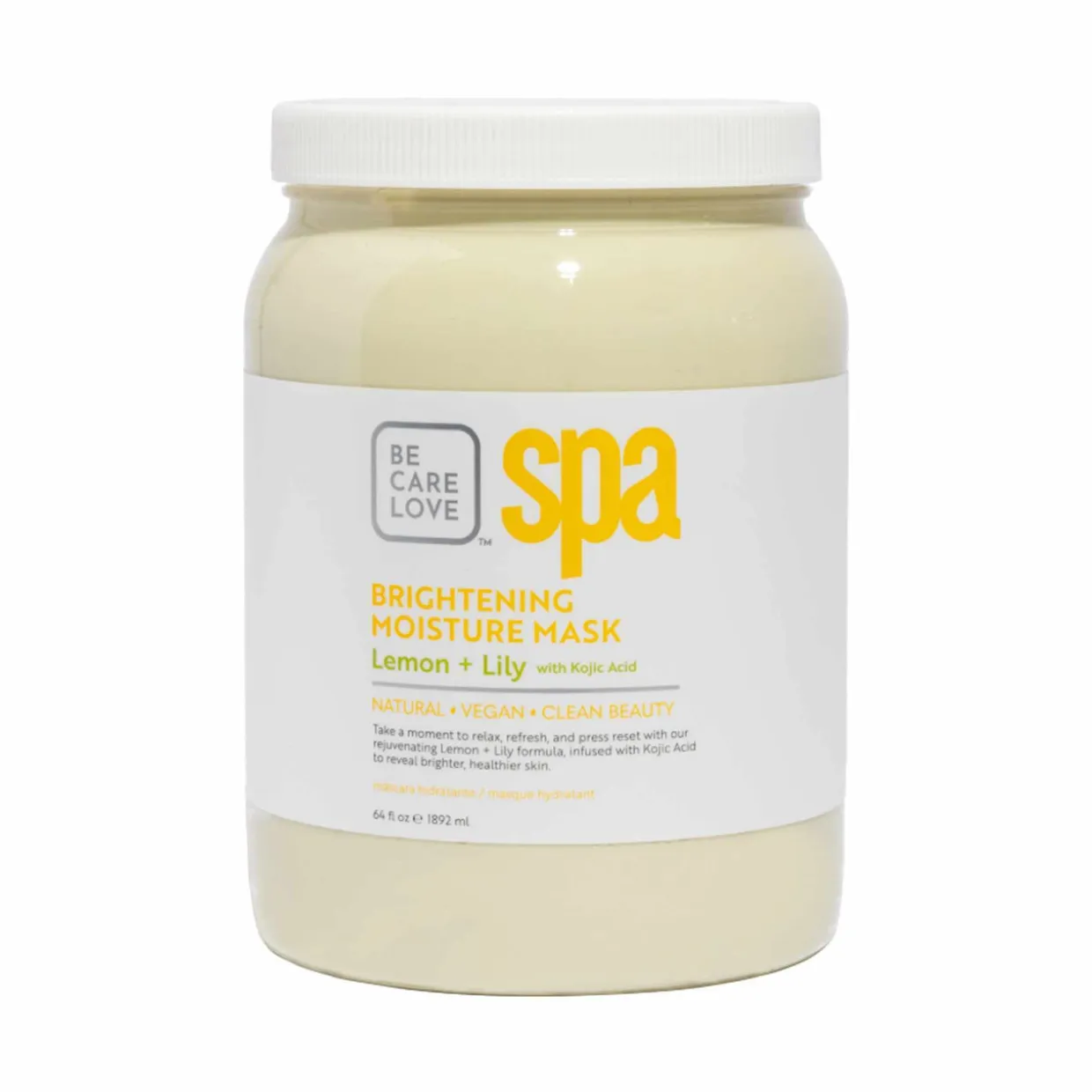 BCL Spa 64 oz. Brightening Lemon + Lily Moisture Mask