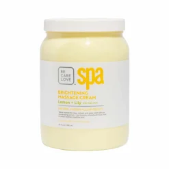 BCL Spa 64 oz. Brightening Lemon + Lily Massage Cream