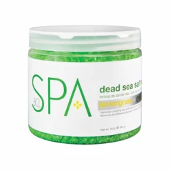 BCL SPA 16 oz. Dead Sea Salt Soak Lemongrass + Green Tea