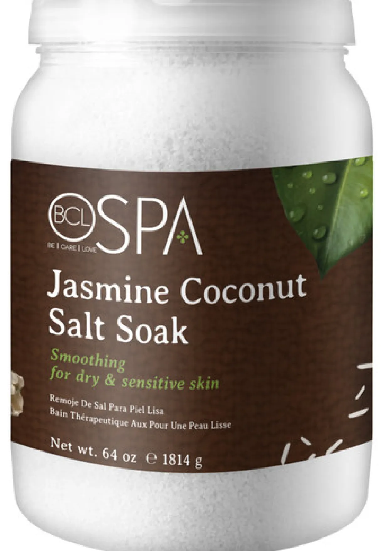 BCL Spa 64 oz. Jasmine Coconut Salt Soak