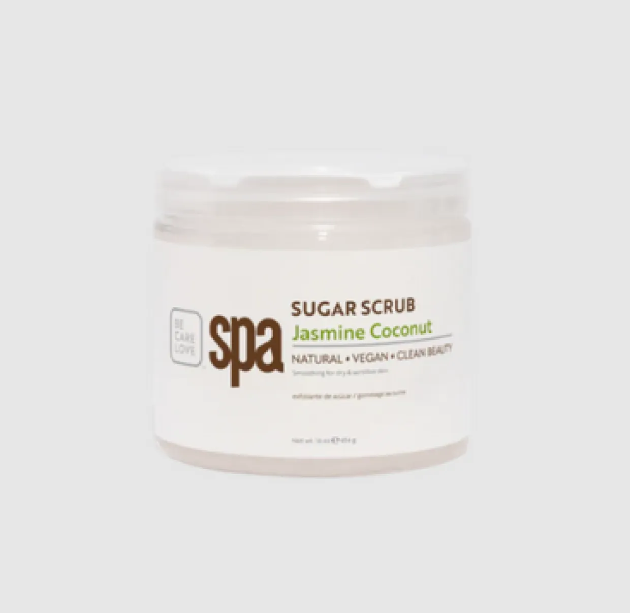BCL Spa 16 oz. Jasmine & Coconut Sugar Scrub