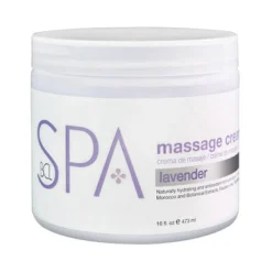BCL SPA 16 oz. Massage Cream Lavender + Mint