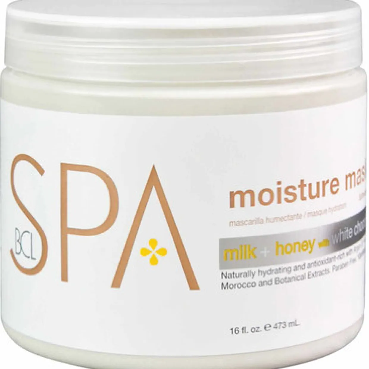 BCL SPA 16 oz. Moisture Mask Milk + Honey with White Chocolate