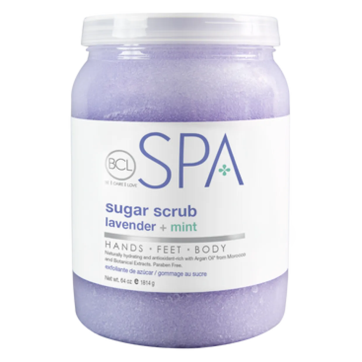 BCL SPA 64 oz. Sugar Scrub Lavender + Mint