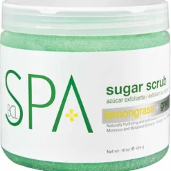 BCL SPA 16 oz. Sugar Scrub Lemongrass + Green Tea