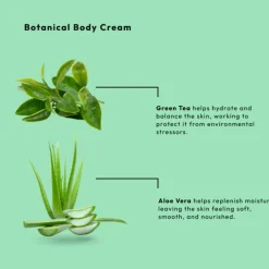 BCL Spa Revive Vegan Hand and Body Cream, Green Tea Scented
