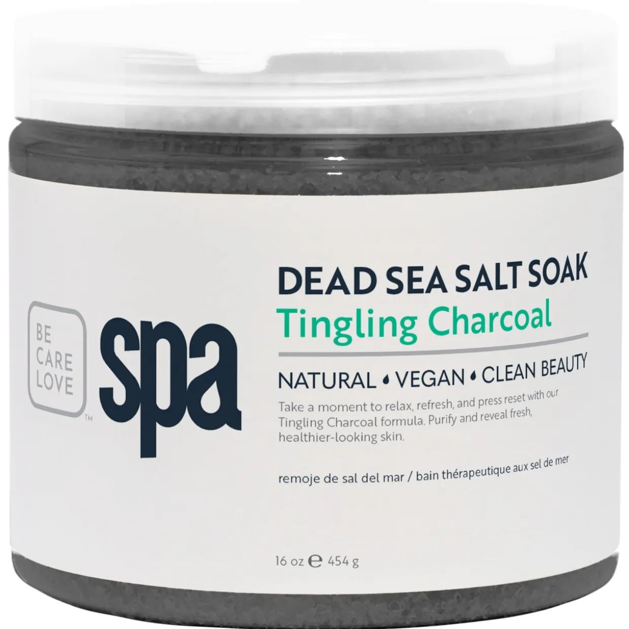 BCL SPA Tingling Charcoal 4 Step Starter Kit, 16oz.