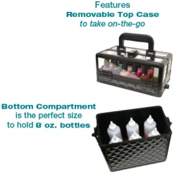 City Lights Lockable Nail Tech Tool Case