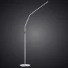 Daylight Company Slimline 4 LED Floor Lamp, Brushed Steel - U35119