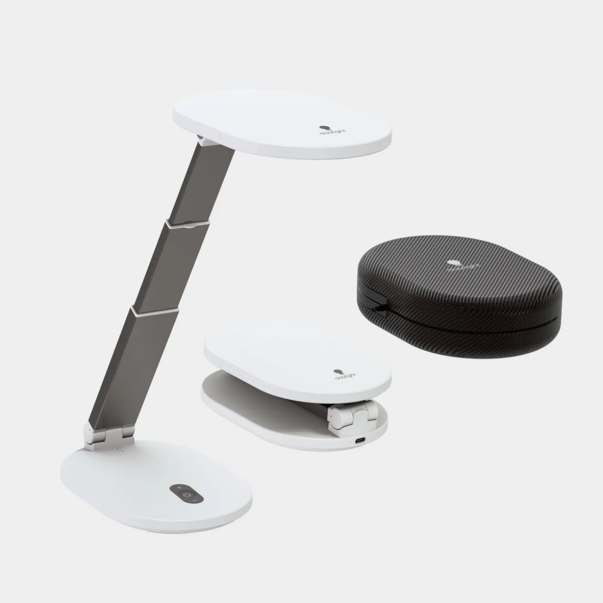 Daylight Foldi Go Rechargeable Portable Table Lamp