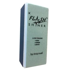 Design Nail Flash Shiner 3-Way Nail Buffing Block