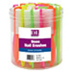 DL Pro 24 PC. Neon Nail Brushes