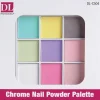 DL Pro Chrome Nail Powder Palette