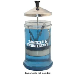 DL Pro 21 oz. Glass Sanitizing Jar - DL-C552