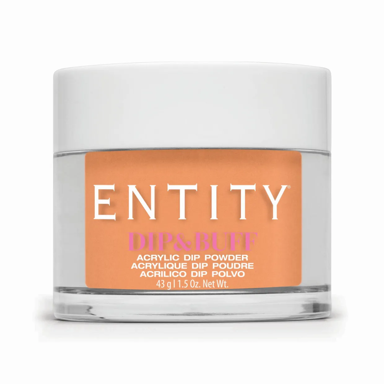 Entity Dip & Buff, "Apricot Beach Bag", Bright Coral Creme , 43 g | 1.5 Oz. - 5301619