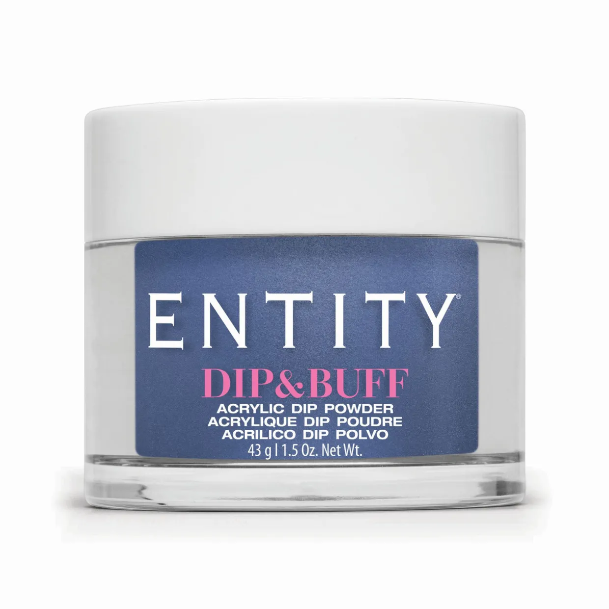 Entity Dip & Buff, "Blue Bikini", Blue Shimmer , 43 g | 1.5 Oz. - 5301550