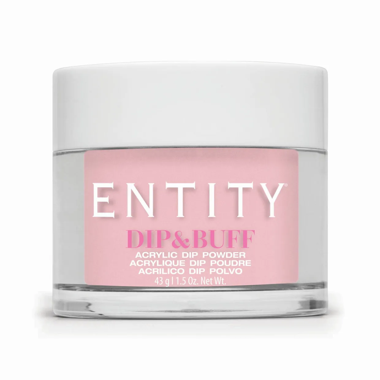 Entity Dip & Buff, "Boho Chic", Light Pink Pearl , 43 g | 1.5 Oz. - 5301640