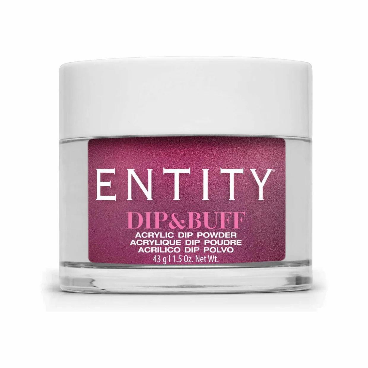 Entity Dip & Buff, "Chunky Bangles", Fuchsia Pearl , 43 g | 1.5 Oz. - 5301692