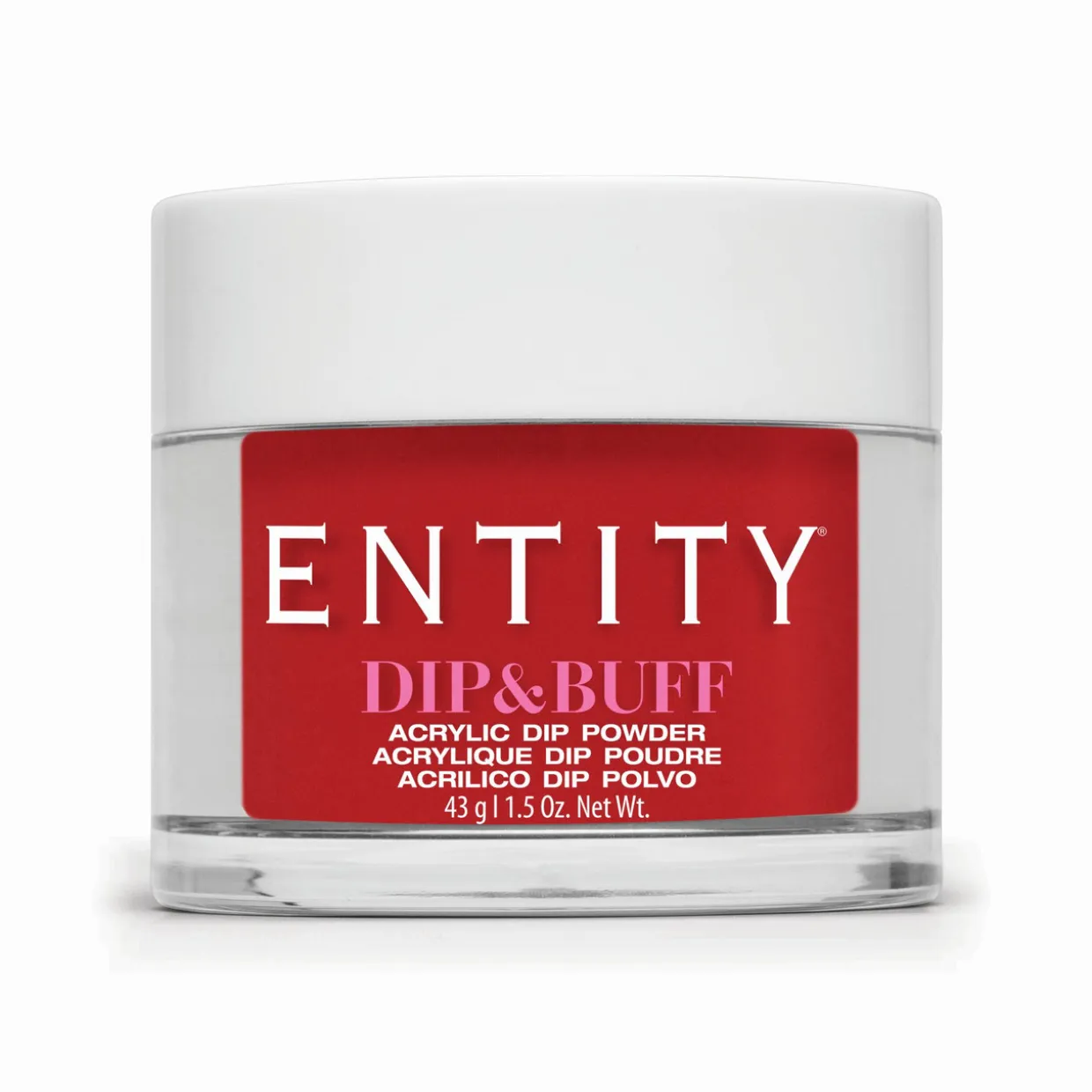 Entity Dip & Buff, "Five Inch Heels", Cherry Red Creme , 43 g | 1.5 Oz. - 5301555