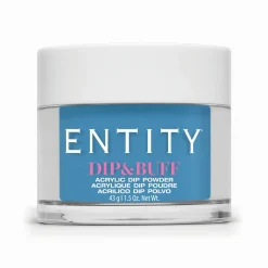 Entity Dip & Buff, "Flaunt Your Fashion ", Bright Blue Creme , 43 g | 1.5 Oz. - 5301825