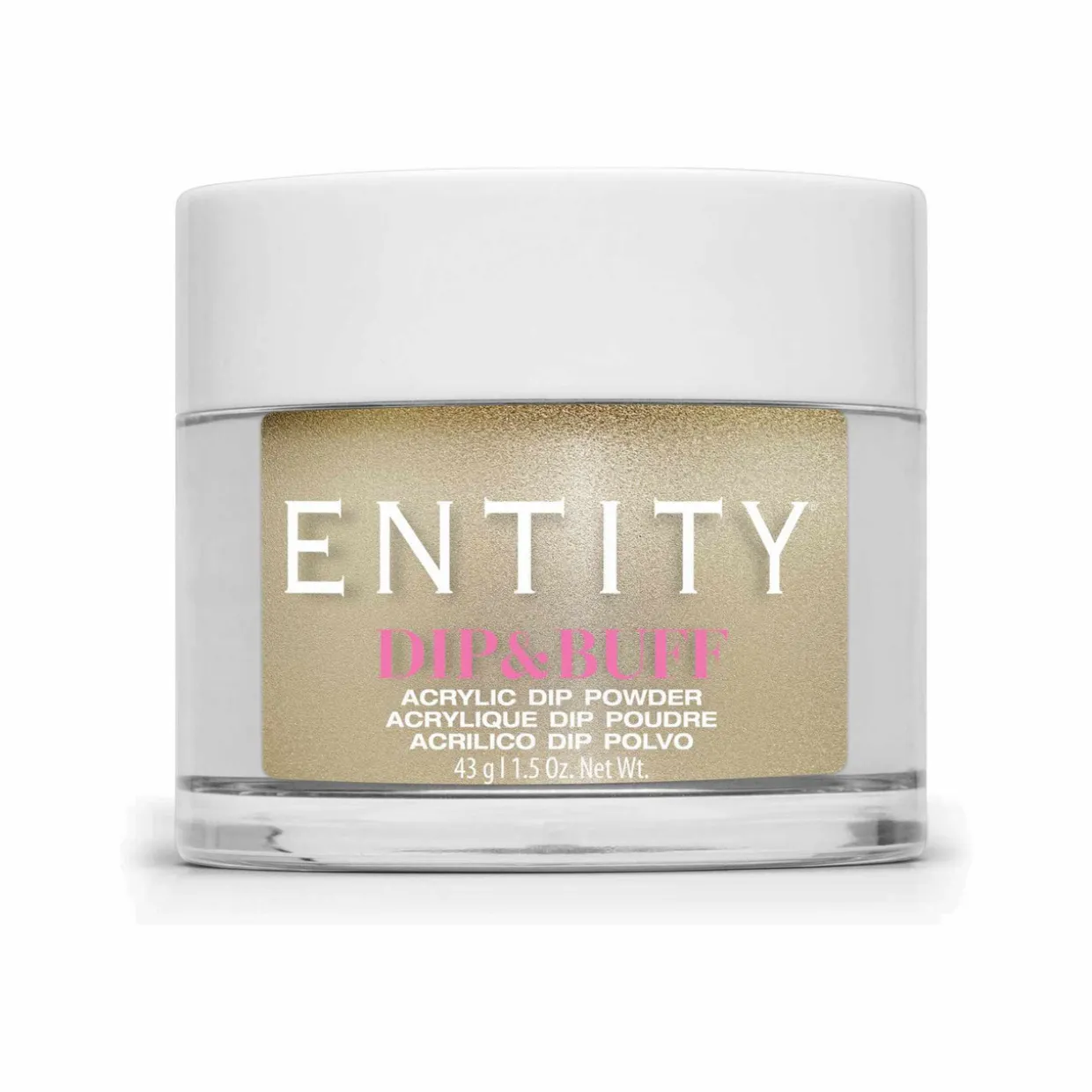 Entity Dip & Buff, "Gold Standard", Soft Gold Metallic , 43 g | 1.5 Oz. - 5301868